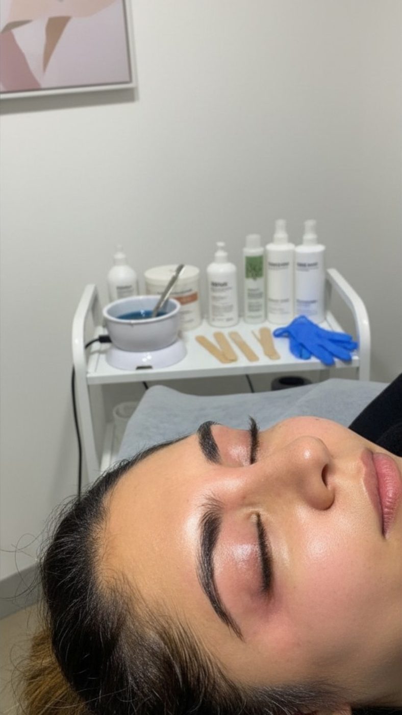 A brow shaping treatment at Wax On Wax Off, Sea Point